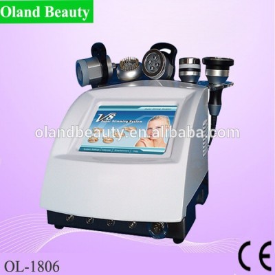 2015 new Microcurrent BIO with photon+Multipolar RF Body+Vacuum+Bipolar RF equipment for weight loss cavitation device