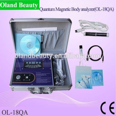 Factory low price quantum body analyzer machine/health care clinic use quantum magnetic resonance analyzer